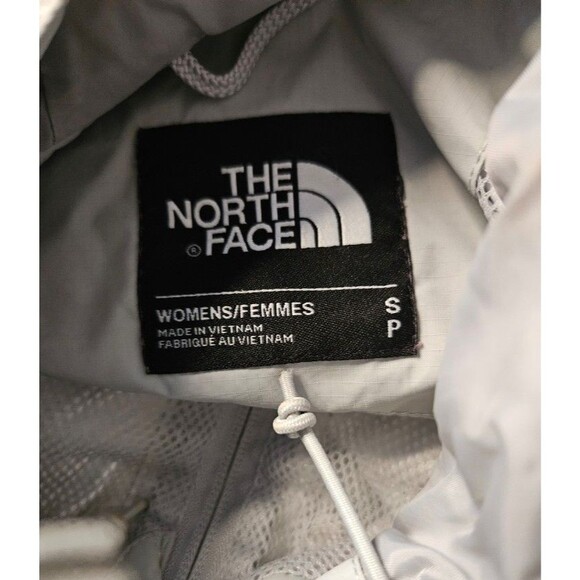 The North Face Women's HyVent Grey Rain Jacket Windbreaker Small Breast Cancer - Picture 9 of 9